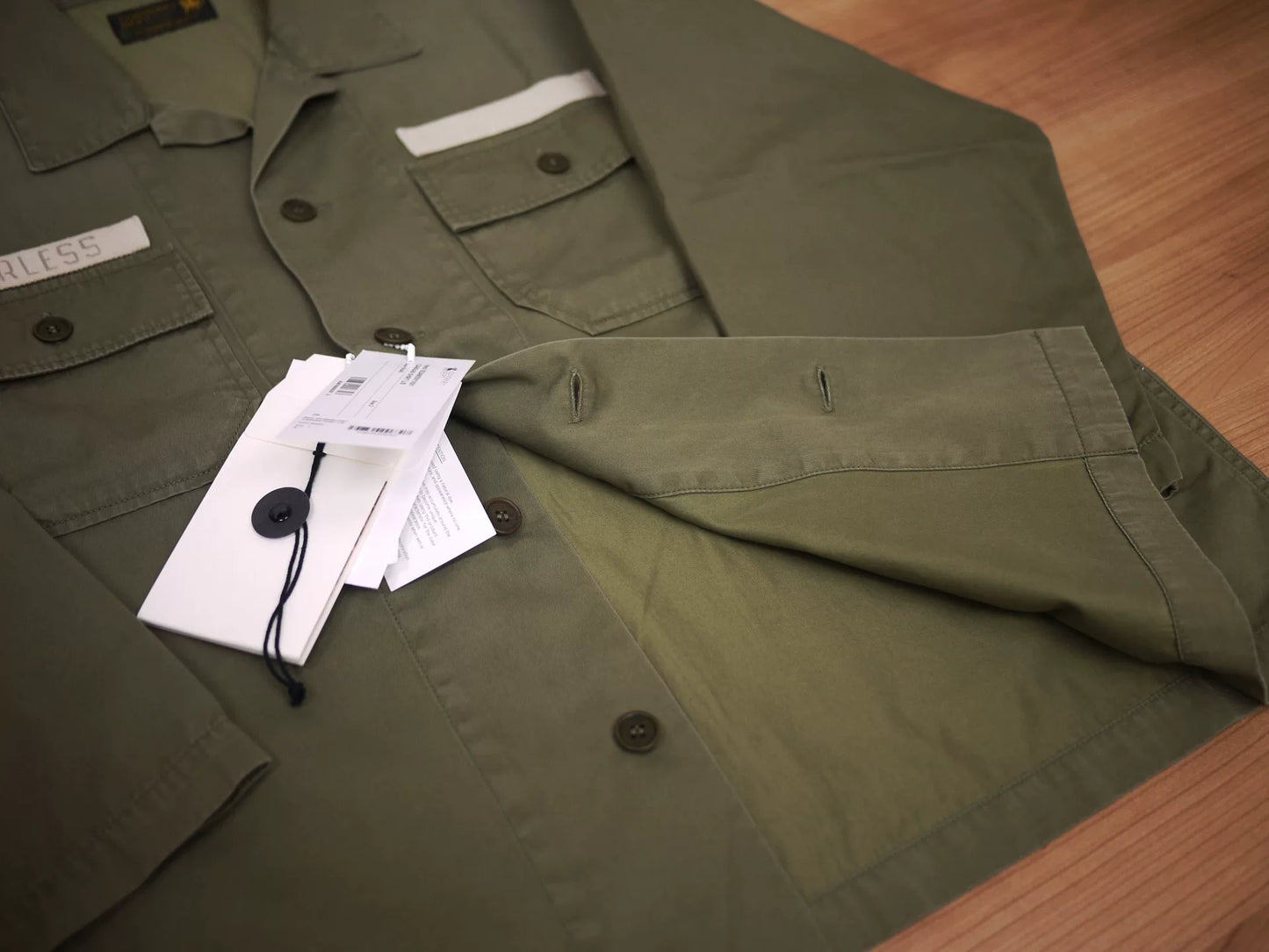 Visvim C/D Canaan Shirt in Khaki