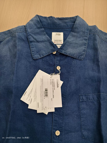 VISVIM 23SS PALMER SHIRT L/S DMGD