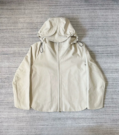 Pet Tree Kor Windbreaker Jacket in Beige