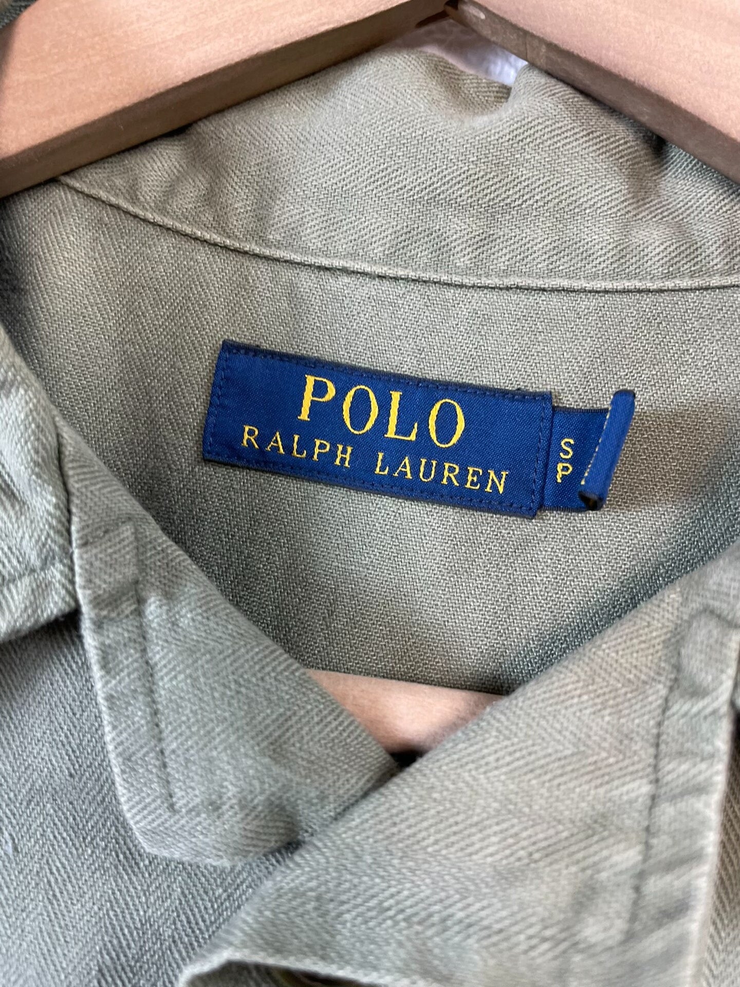 embroidered herringbone work shirt jacket