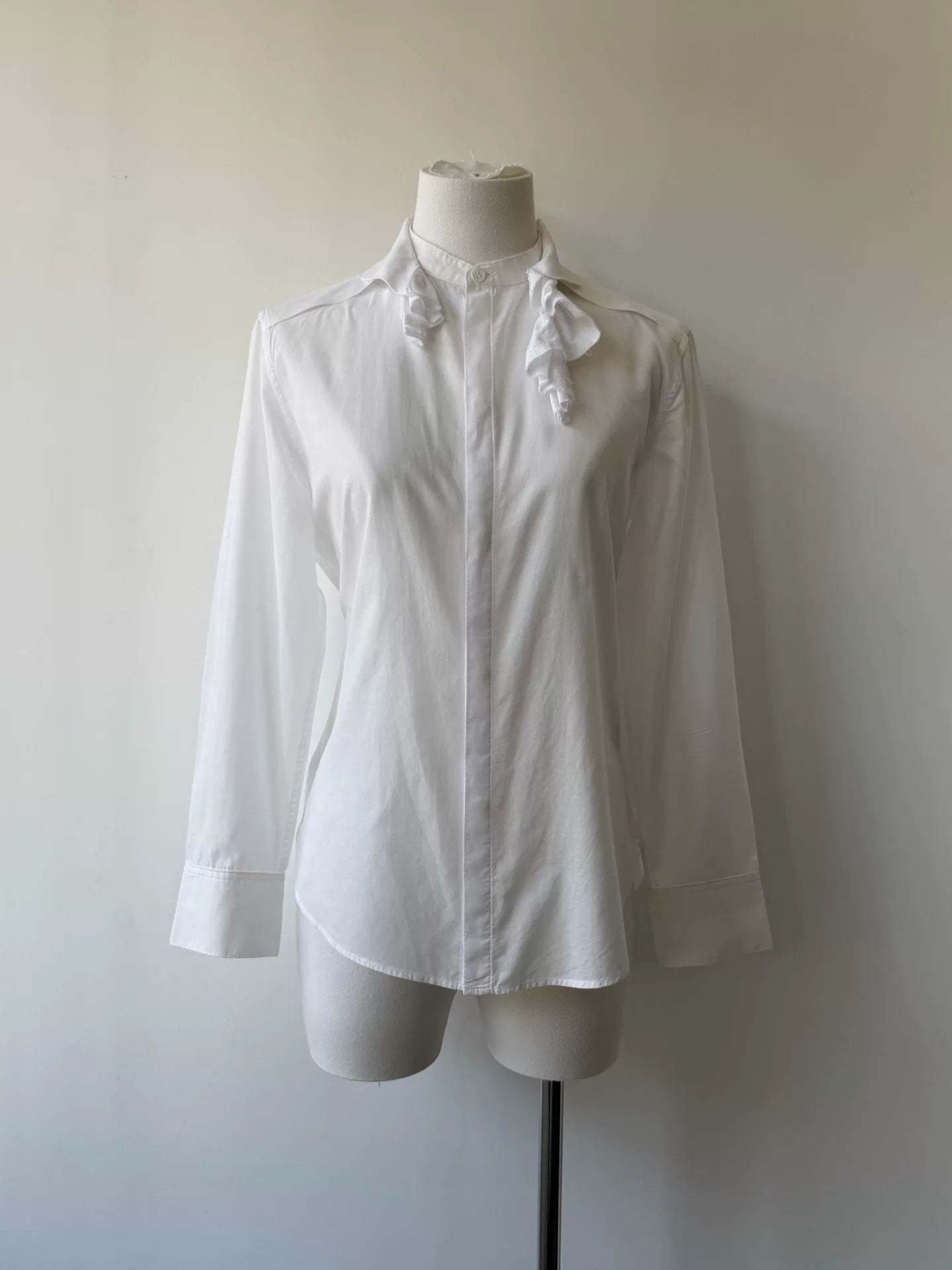 yohji yamamoto y's white dress shirt