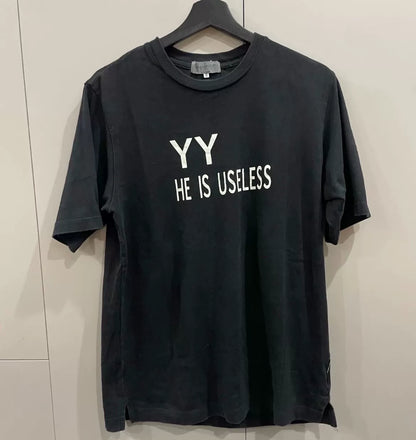 Yohji Yamamoto 07SS Slogan Short Sleeve