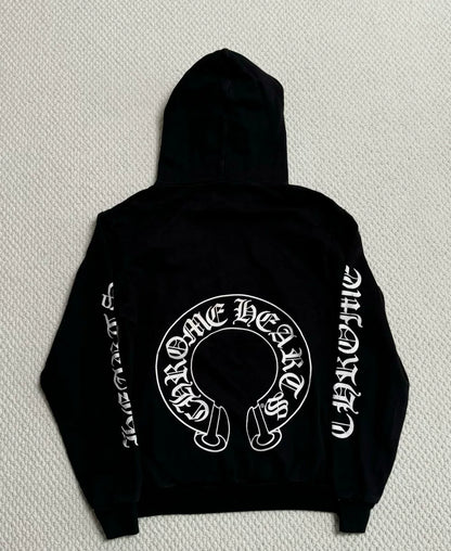 chromehearts limited edition black hoodie