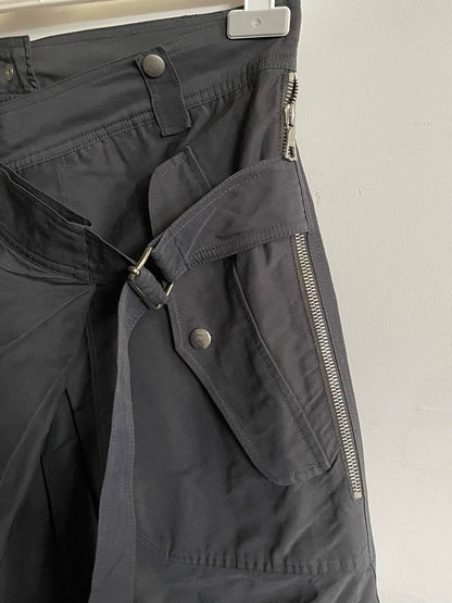 Dries Van Noten Black Skirt Pants