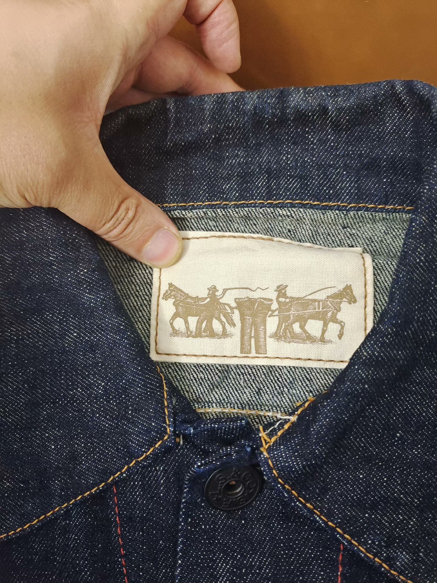 Levi's 2007 Green Flag Denim Jacket