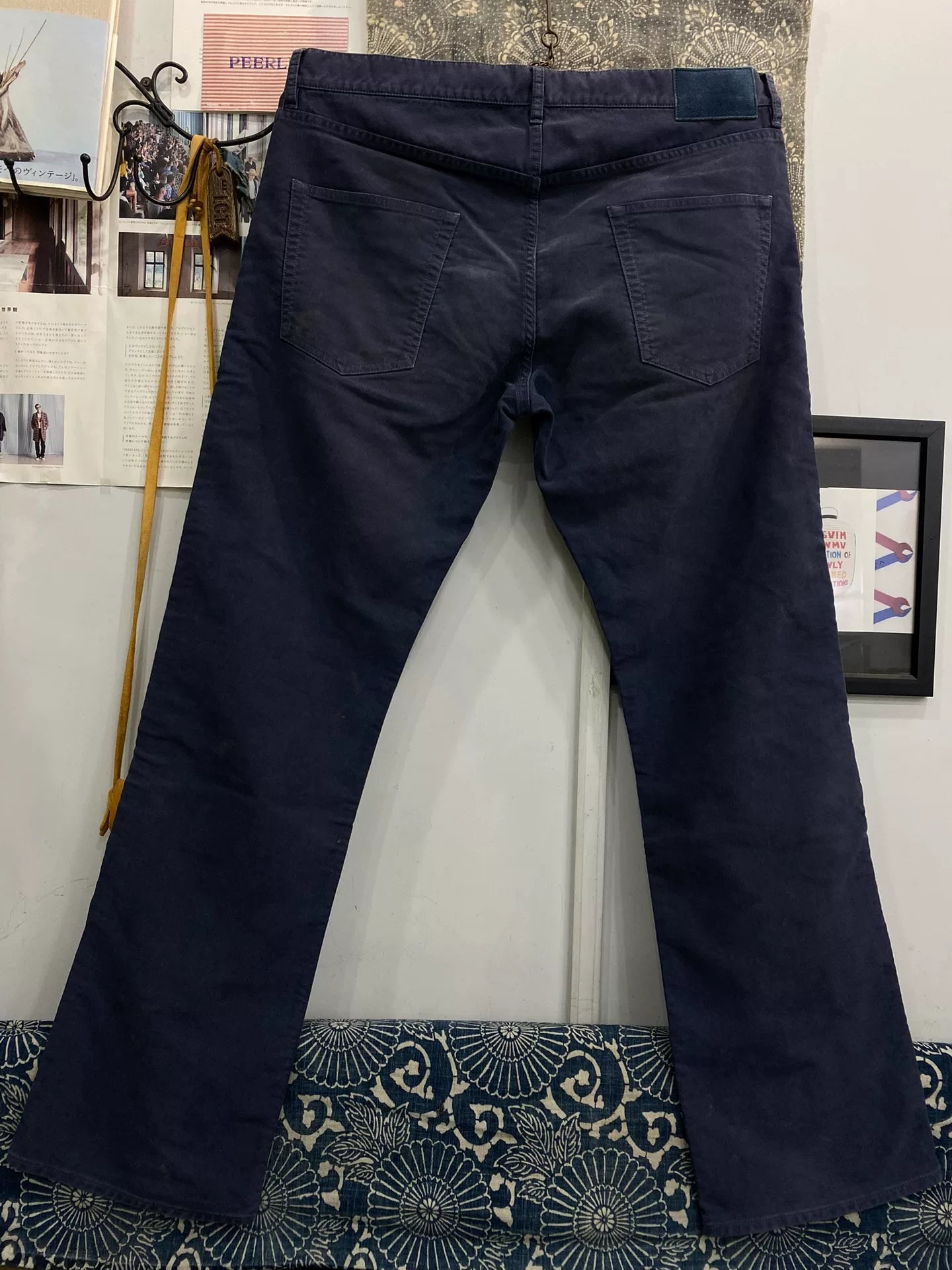 visvim 21SS g.cord FLUXUS slim pants