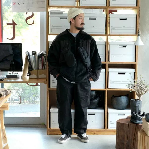 porter classic paraffin corduroy pants