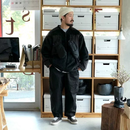 porter classic paraffin corduroy pants