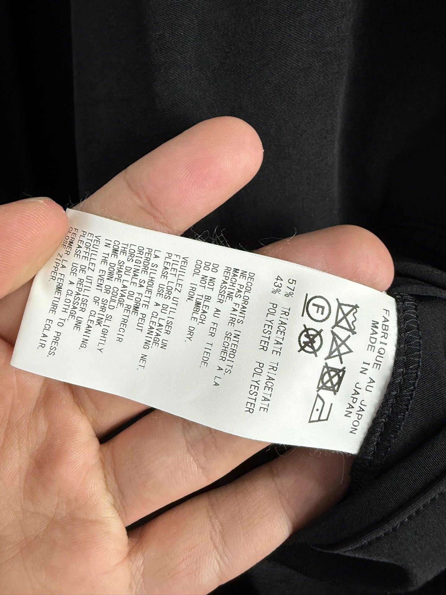 Yohji Yamamoto Zip Jacket