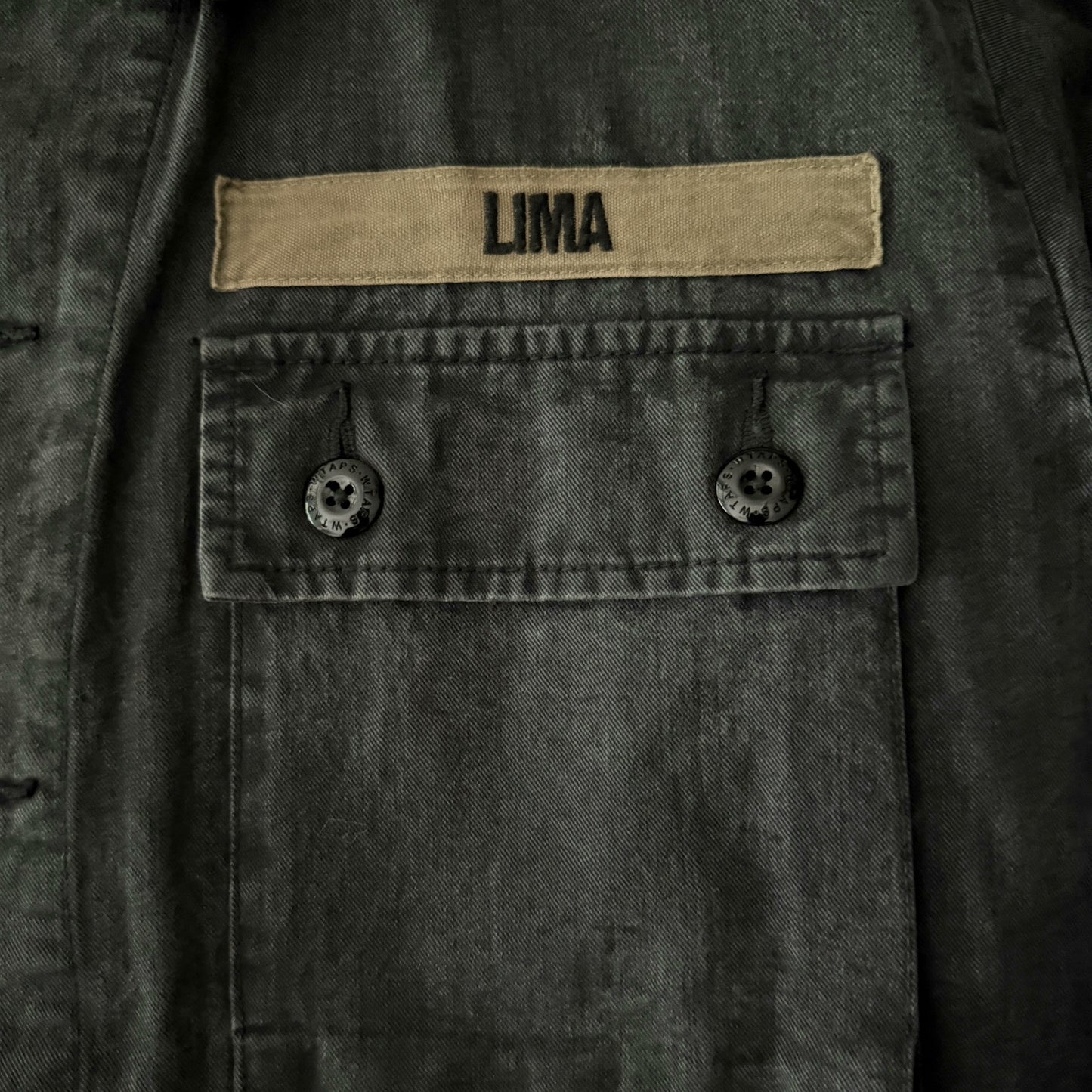 Wtaps 17ss Jungle Washed Four-Pocket Jacket