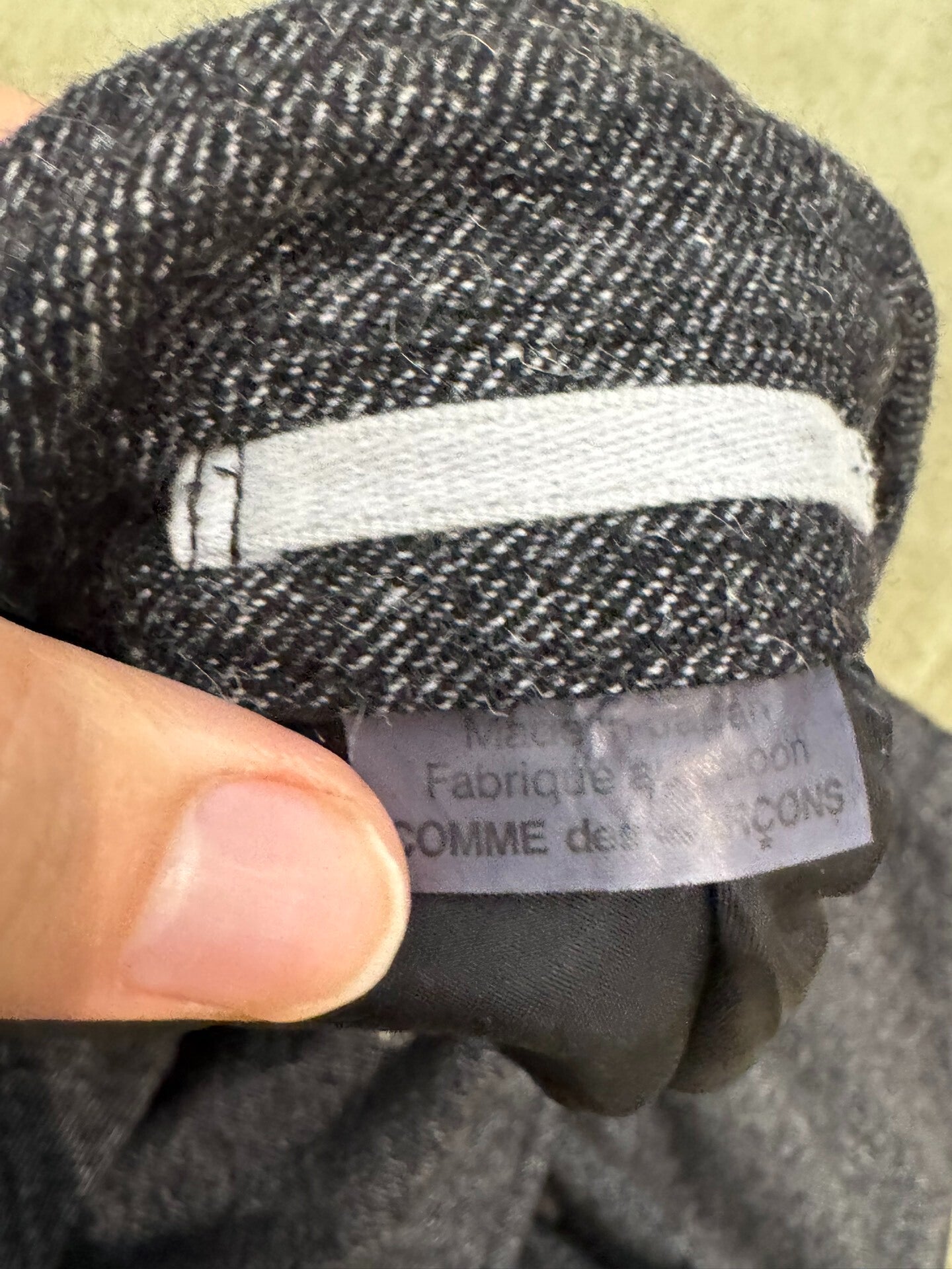 Comme des Garçons Wool Blend Blazer