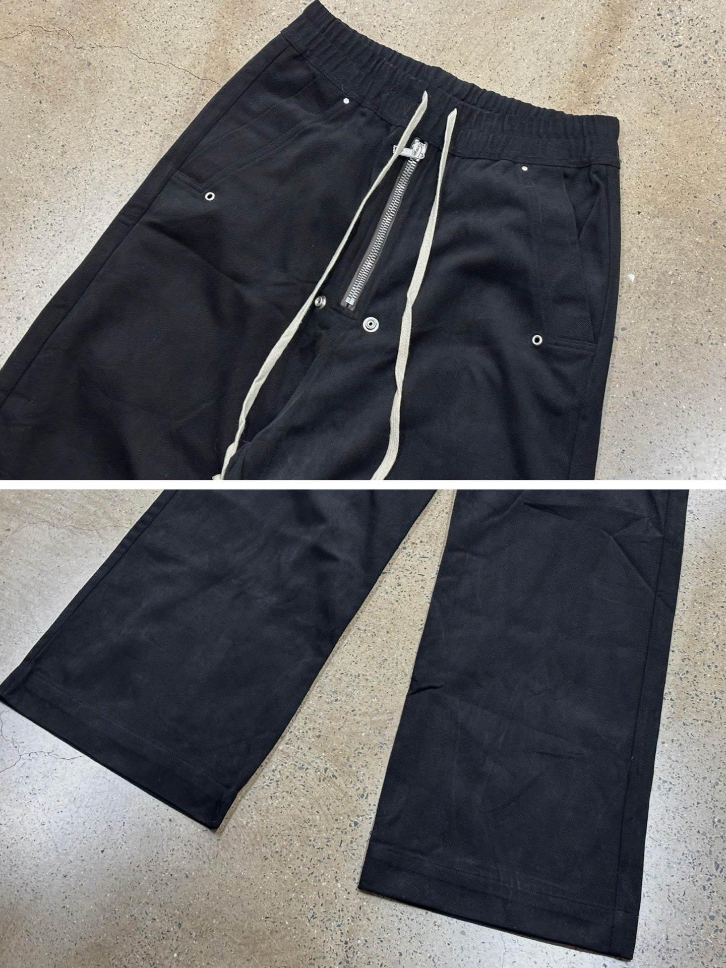 Rick Owens Geth Bela Wide-Leg Pants