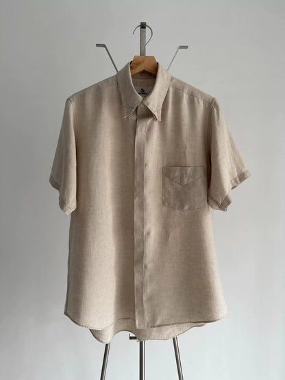 Yohji Yamamoto Y's Linen Short Sleeve Shirt