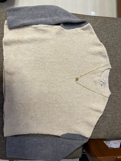 LOEWE Colorblock Cashmere Blend Sweater