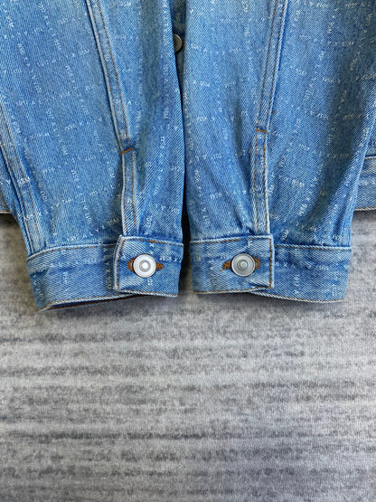 full print denim jacket by 1017 alyx 9SM