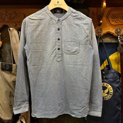 RRL Vintage Stripe Henley Shirt