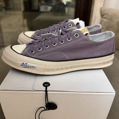VISVIM 24SS SKAGWAY Low-Top Purple Canvas