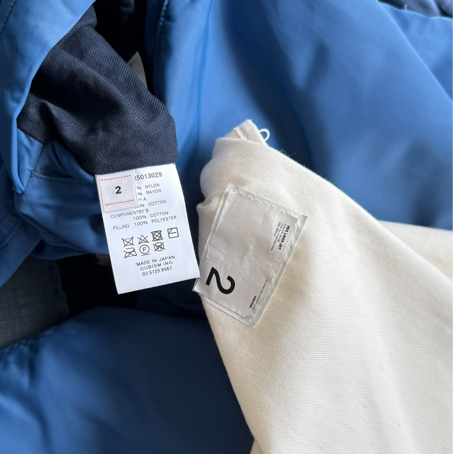 visvim 23ss iris jkt blue jacket