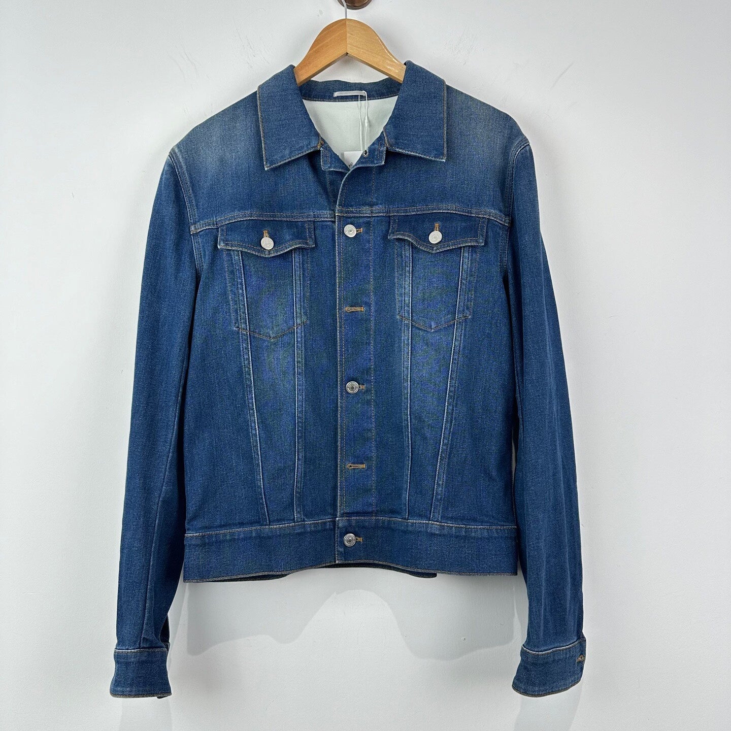 Dior Logo Denim Jacket Size 52