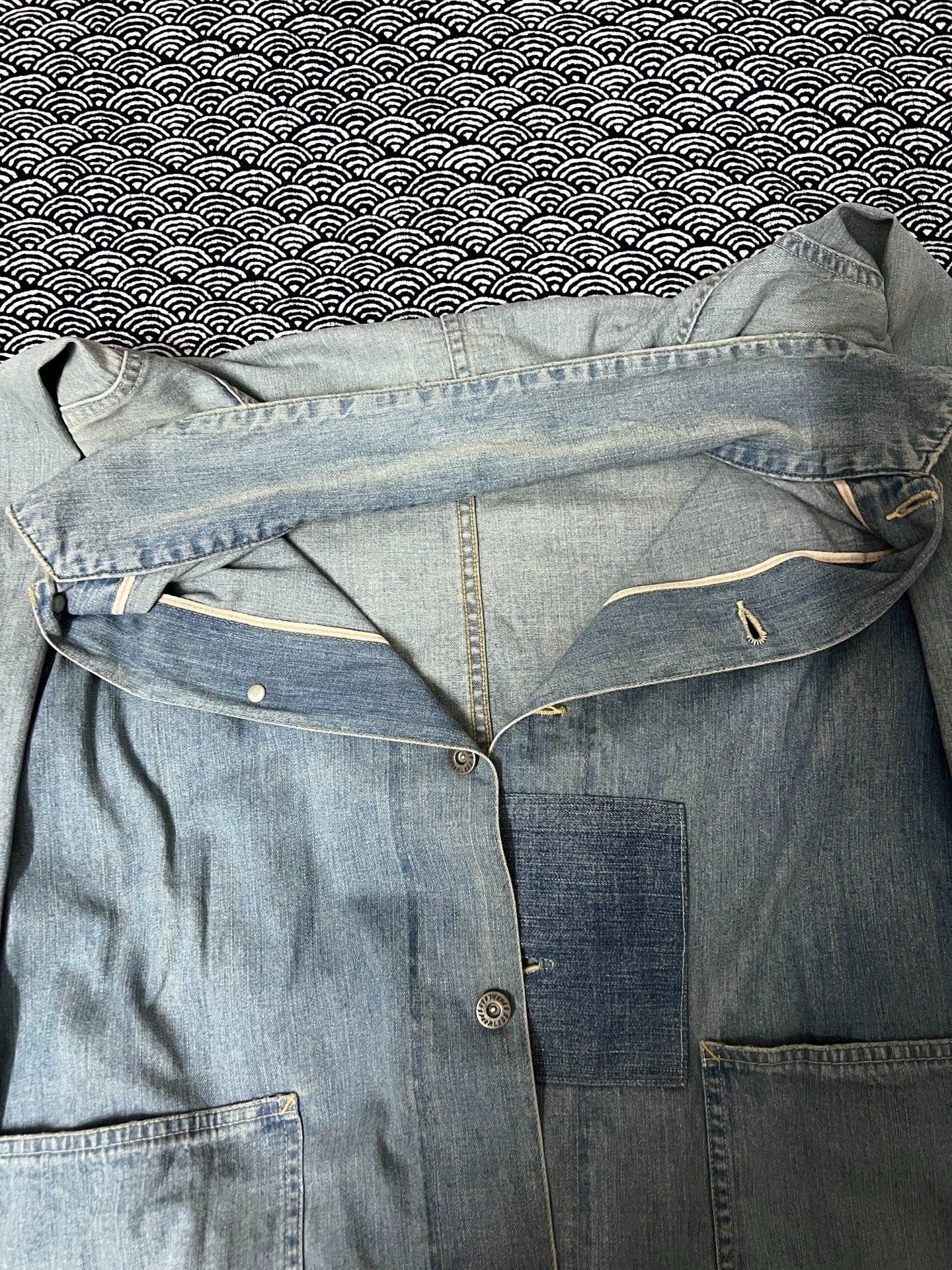 visvim 18ss Washed Denim Jacket