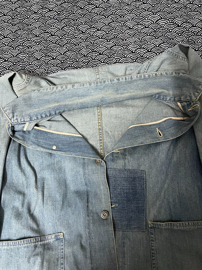 visvim 18ss Washed Denim Jacket