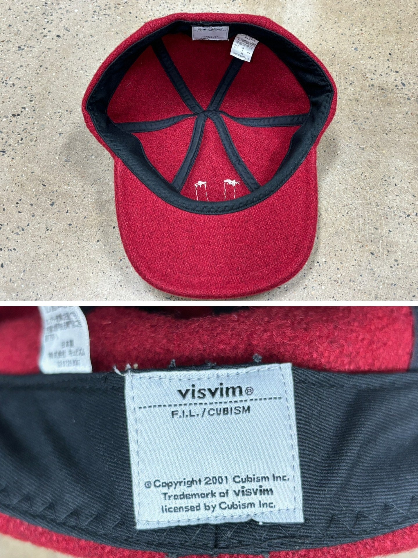 Visvim HONUS CAP V VTG TWEED