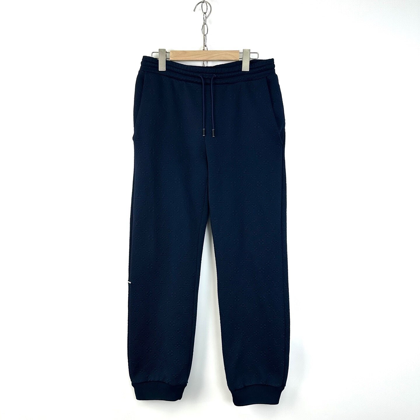 Louis Vuitton Logo Embossed Jogger Pants