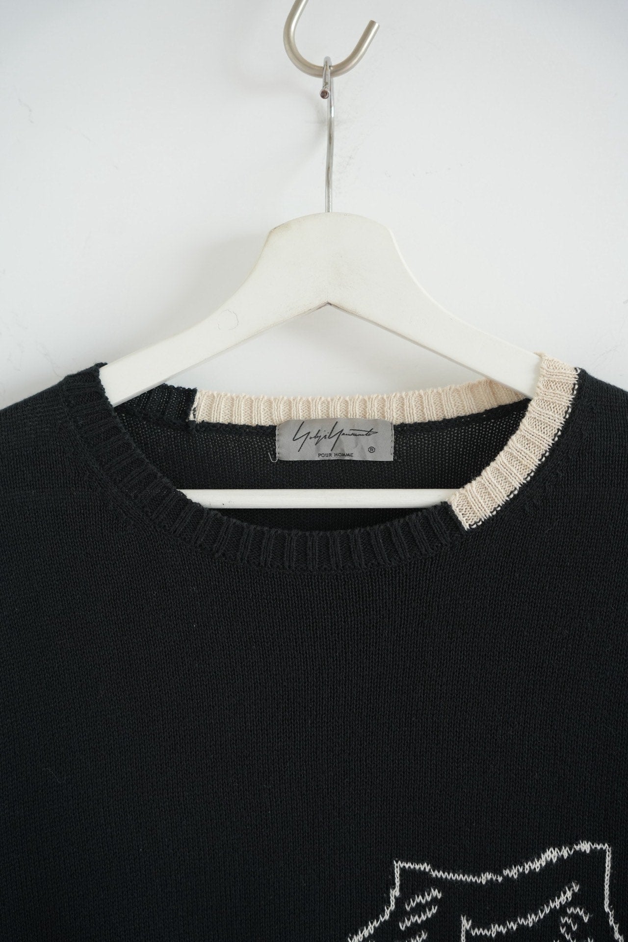 Yohji Yamamoto 20SS Portrait Sweater
