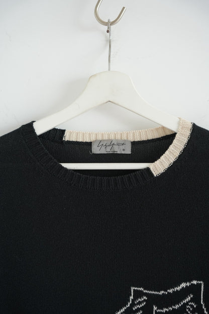 Yohji Yamamoto 20SS Portrait Sweater
