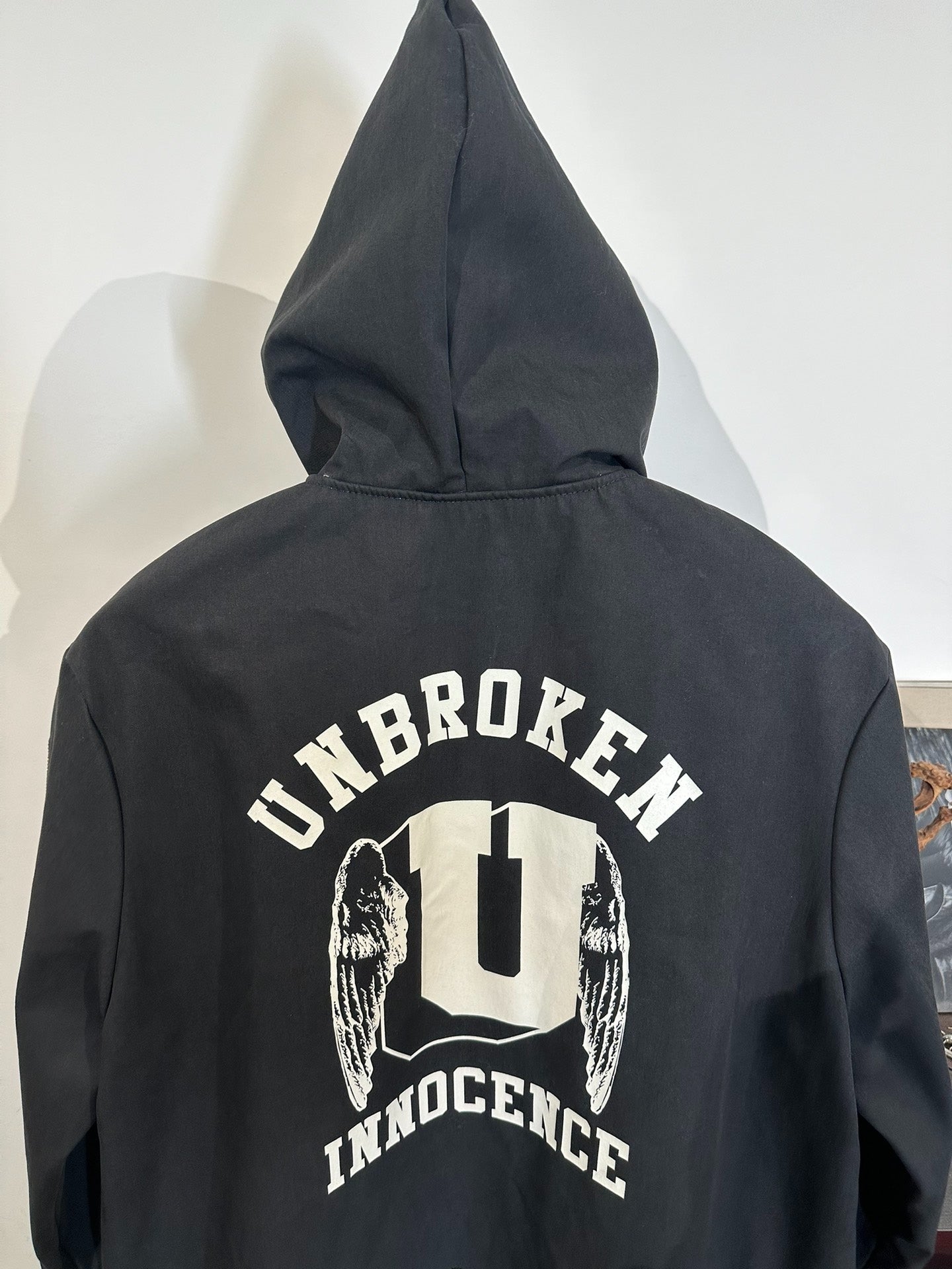 Undercover Jun Takahashi Mid-Length Patch Print Hooded Jacket