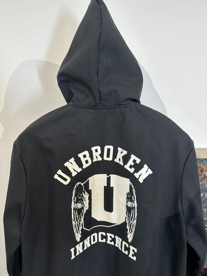 Undercover Jun Takahashi Mid-Length Patch Print Hooded Jacket