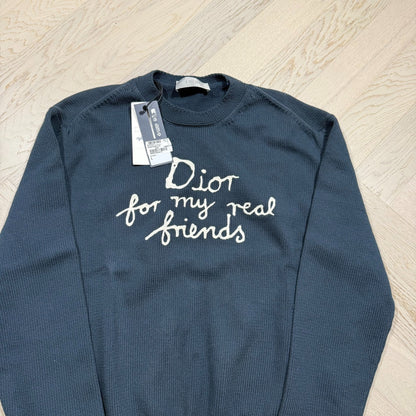 Dior SS25 Embroidered Long Sleeve Sweater