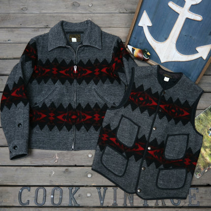 RRL 1930S Wool Vest Jacket Set