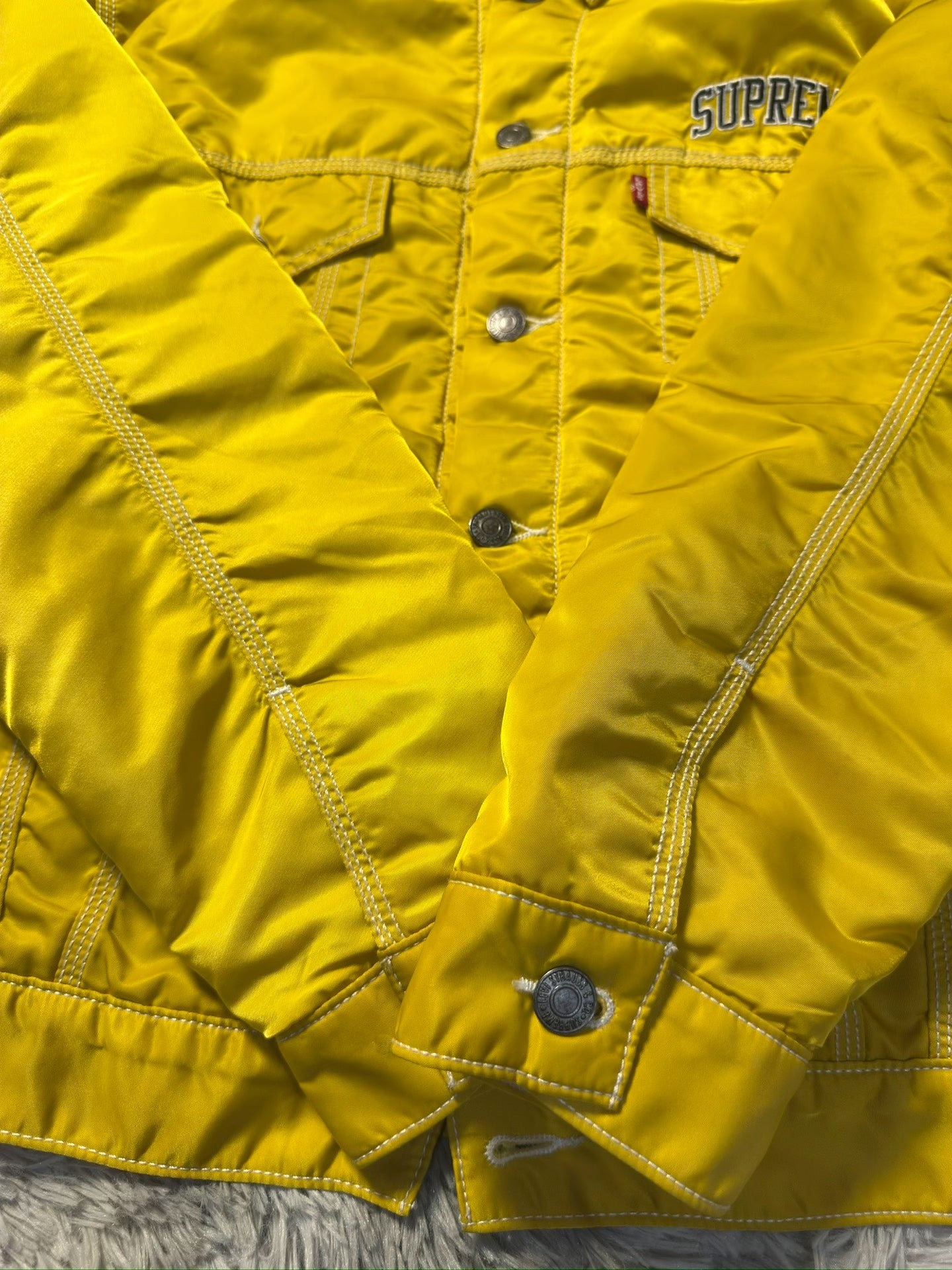 Supreme x Levi's Jacket Yellow