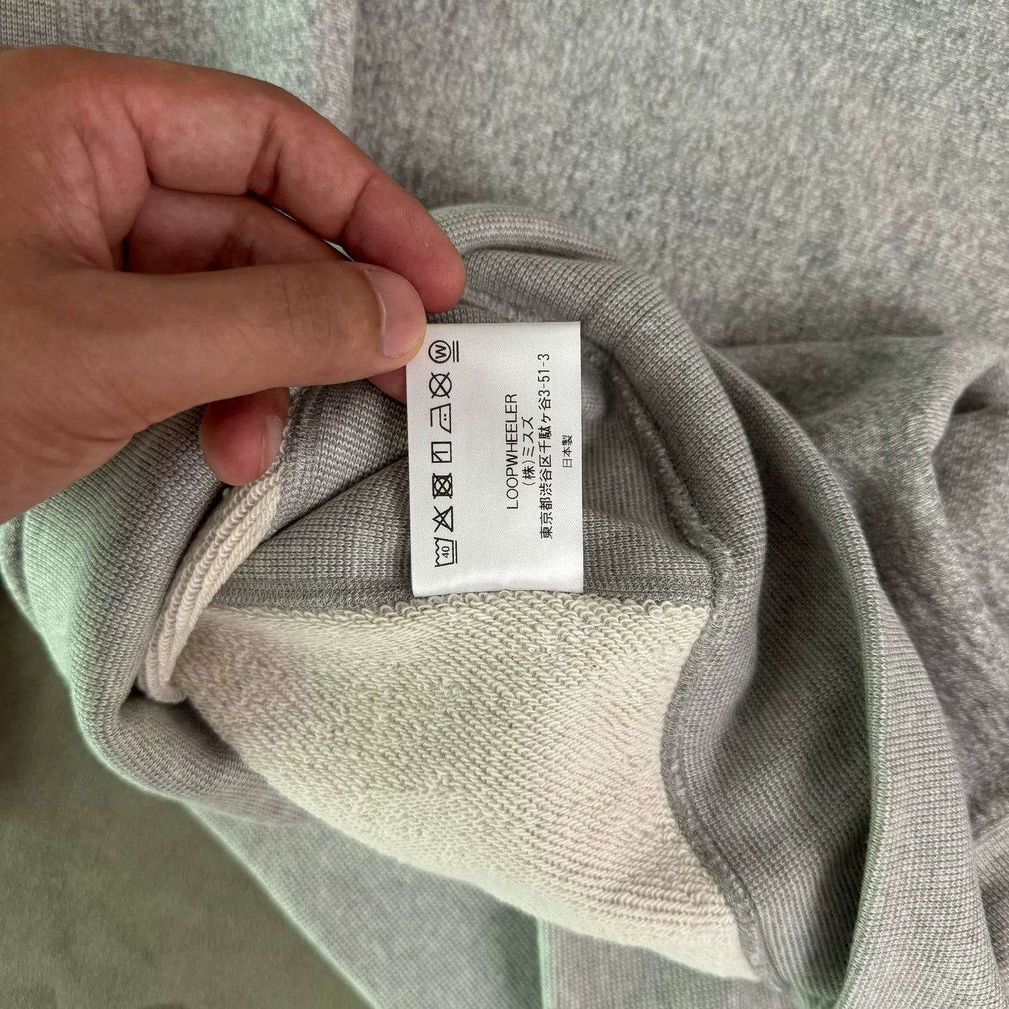 N.HOOLYWOOD x LOOPWHEELER 22SS Sweatshirt