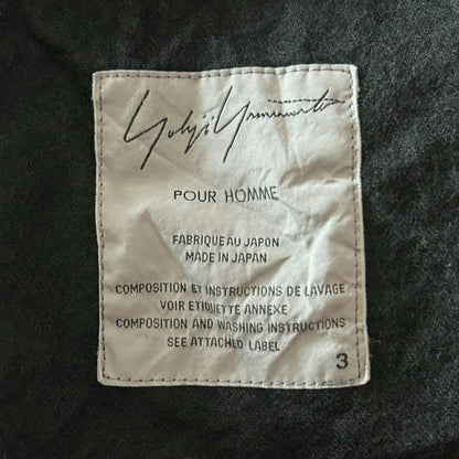 Yohji Yamamoto Two-Sided Coat with Floral Print