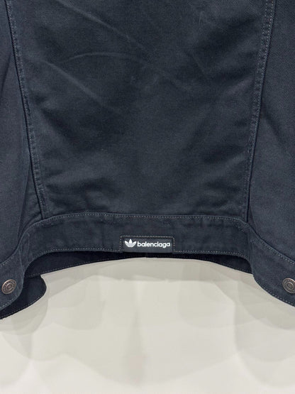 balenciaga adidas denim jacket size 2
