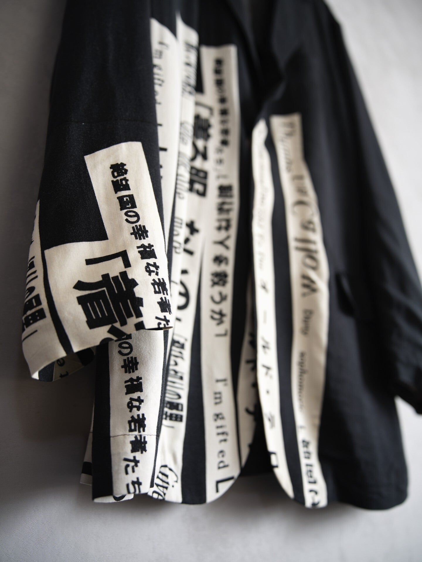 Yohji Yamamoto White Character Coat