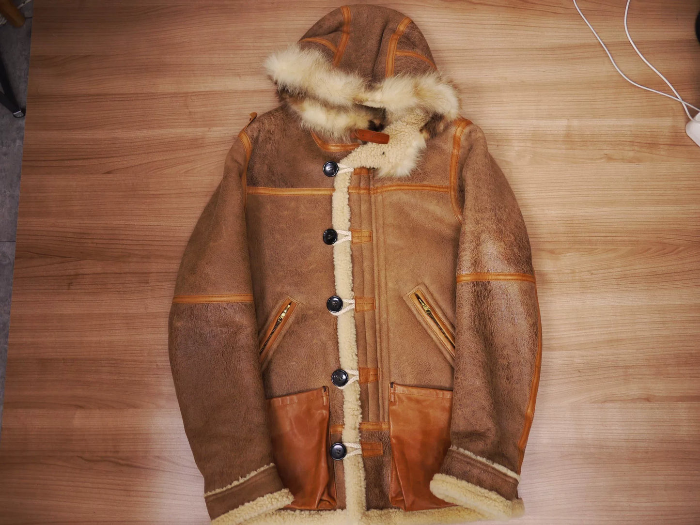 visvim hudson jacket with fur lining