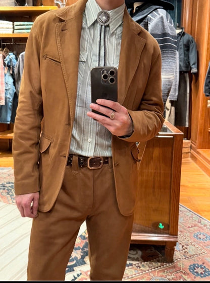 RRL 2026 Spring Cashmere Suede Western Blazer