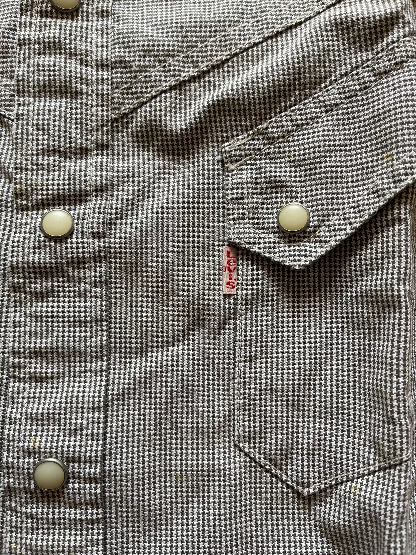 Levi's LVC Houndstooth Long-Sleeve Shirt