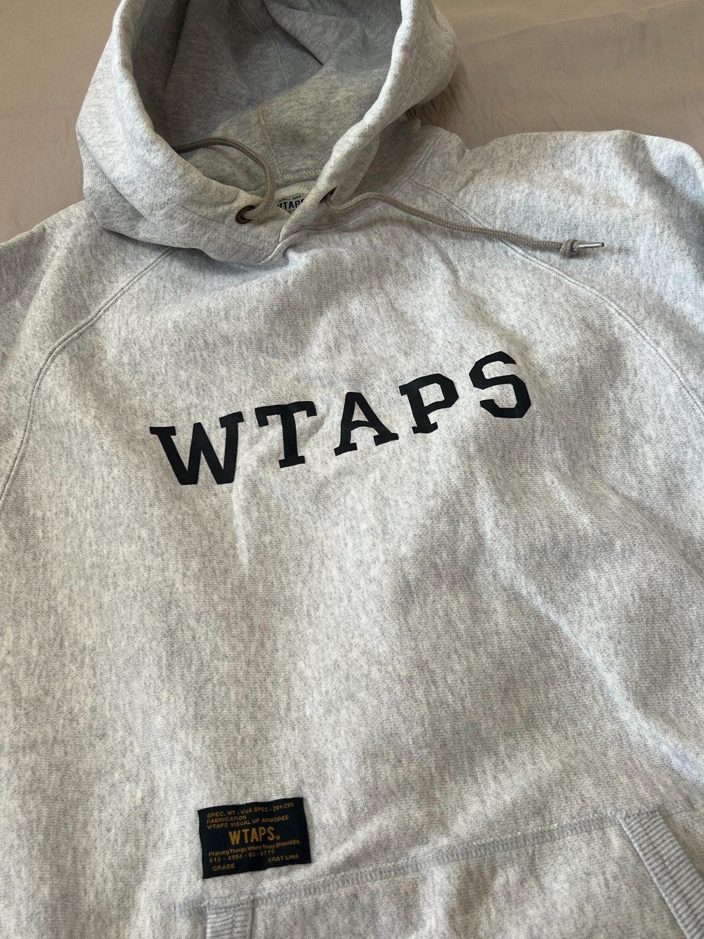 WTAPS 18ss Design Hooded Sweatshirt