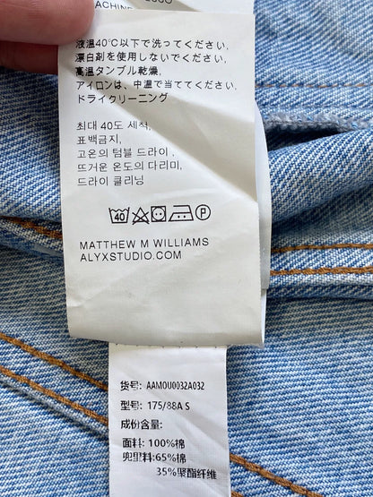 full print denim jacket by 1017 alyx 9SM