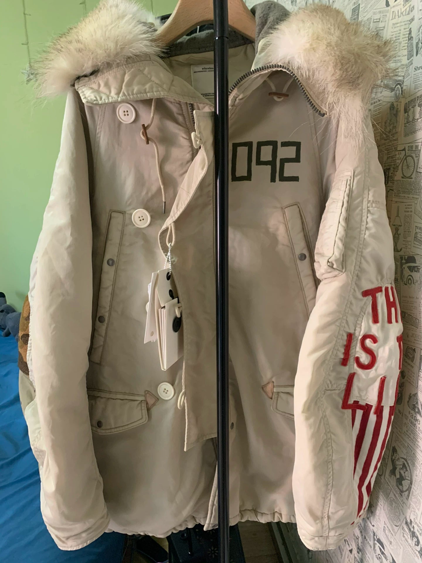 VISVIM 19AW VALDEZ COAT COLLAGE