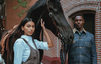 lee x bkc cowboy jacket in denim