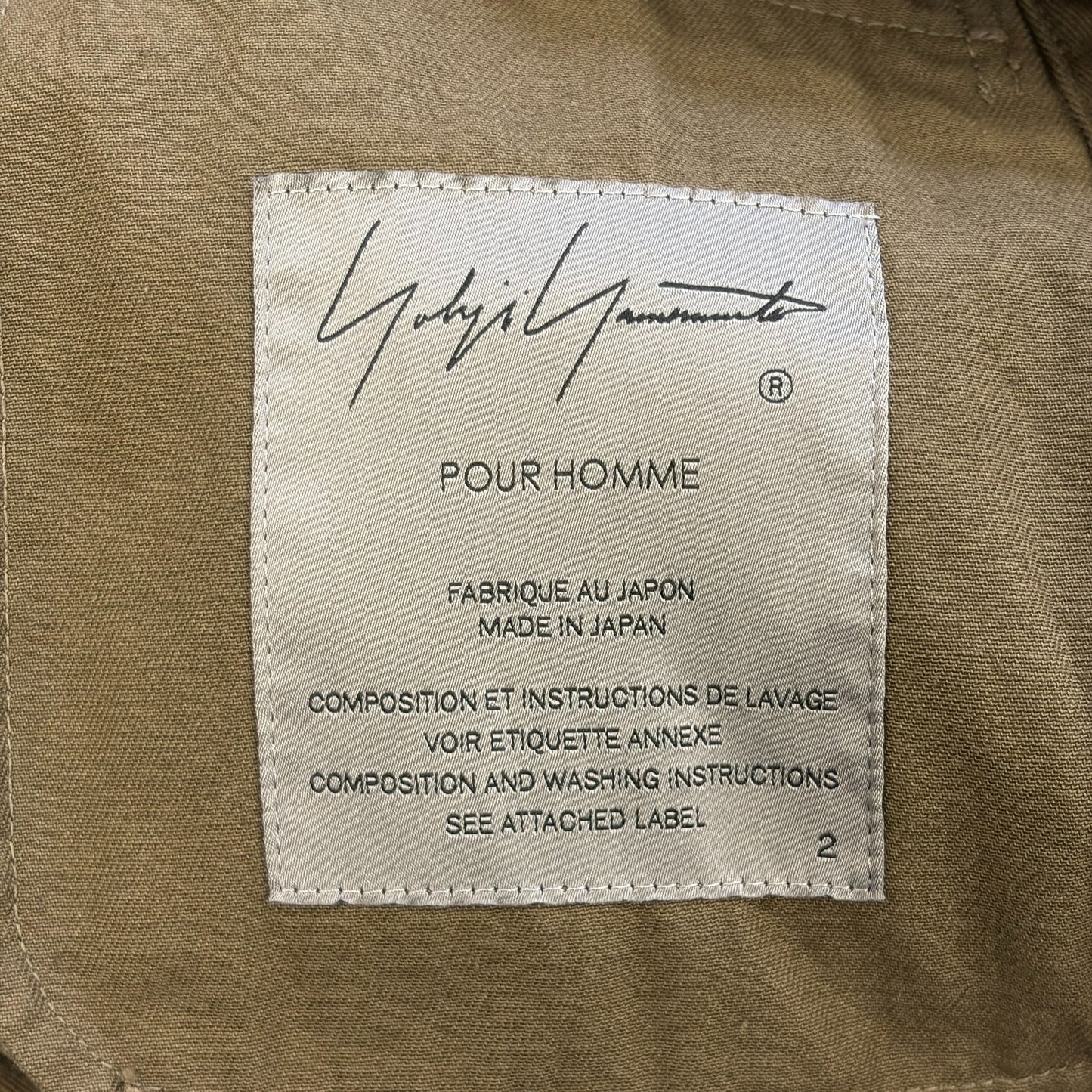 Yohji Yamamoto 22SS Dr.Jkt Coat