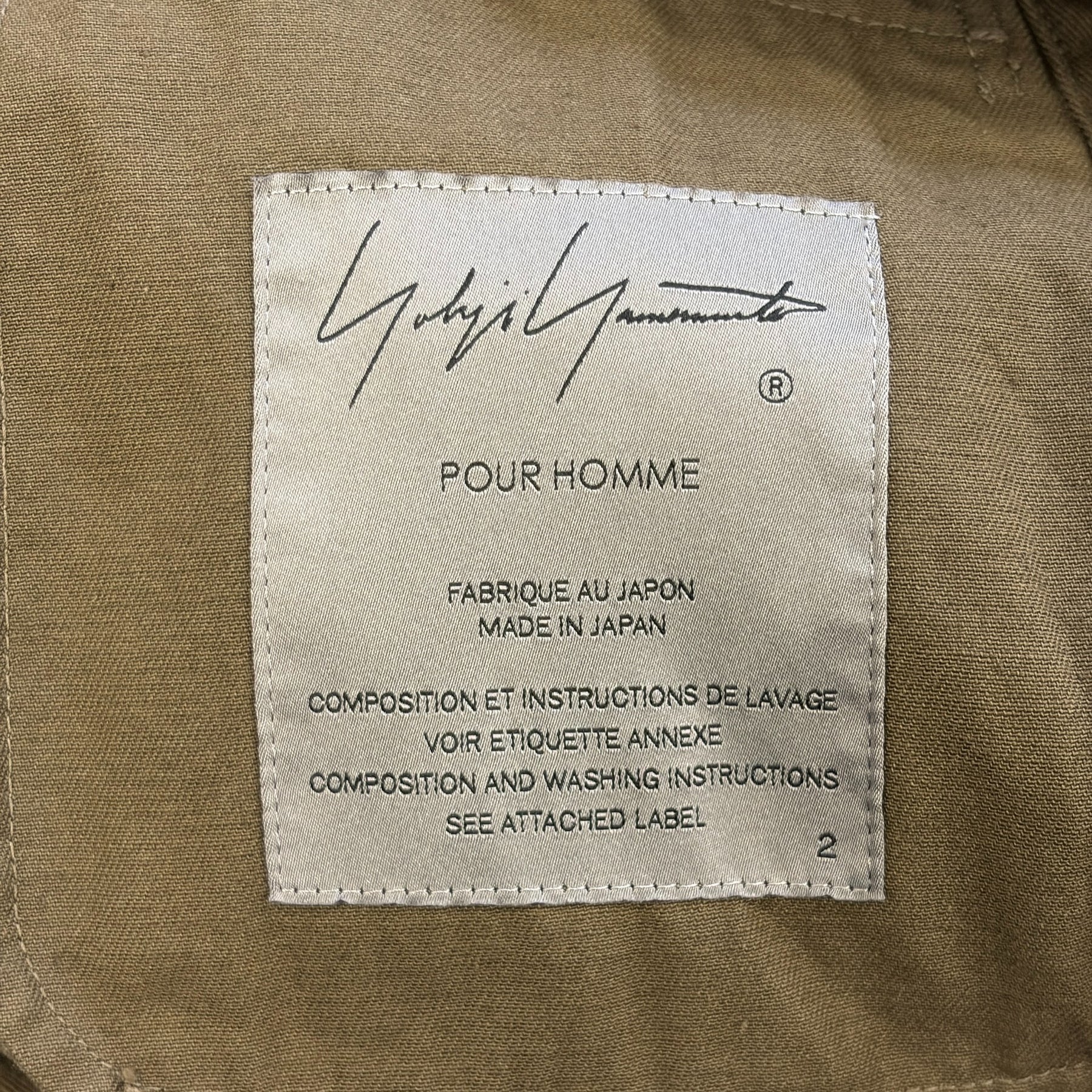 Yohji Yamamoto 22SS Dr.Jkt Coat