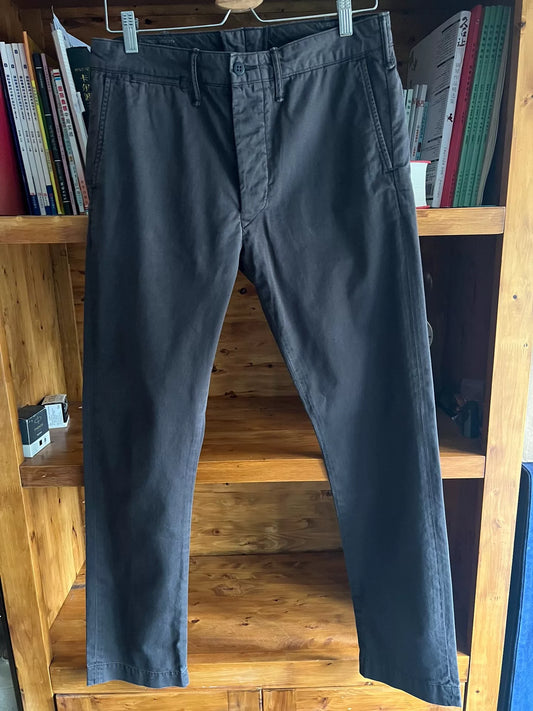 RRL Double RL Gray Black Casual Pants