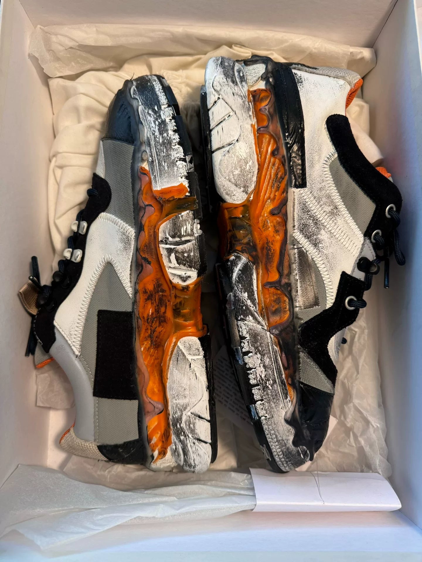 Maison Margiela Distressed Casual Sneakers