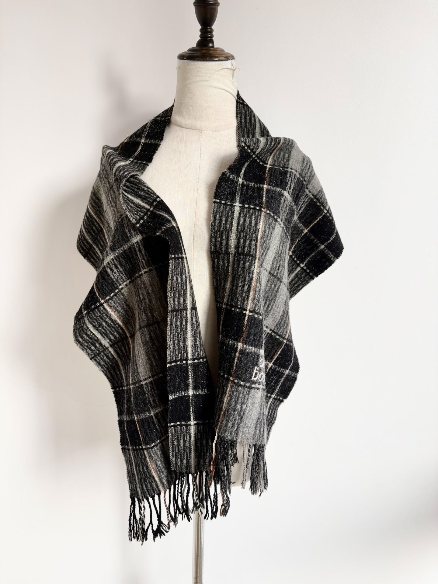 Vivienne Westwood Vintage Letter Embroidery Scarf